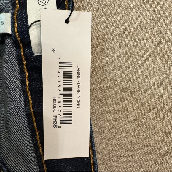 Women's Classic Indigo Straight Leg Jeans - Picture 3 of 5